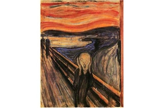 Online Acrylic Painting: The Scream by Edvard Munch